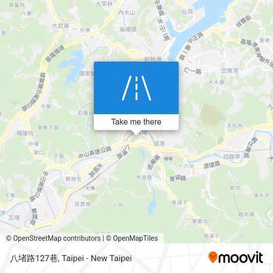 八堵路127巷地圖