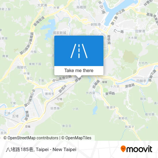 八堵路185巷 map