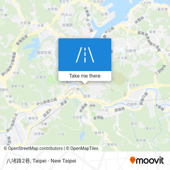 八堵路2巷地圖