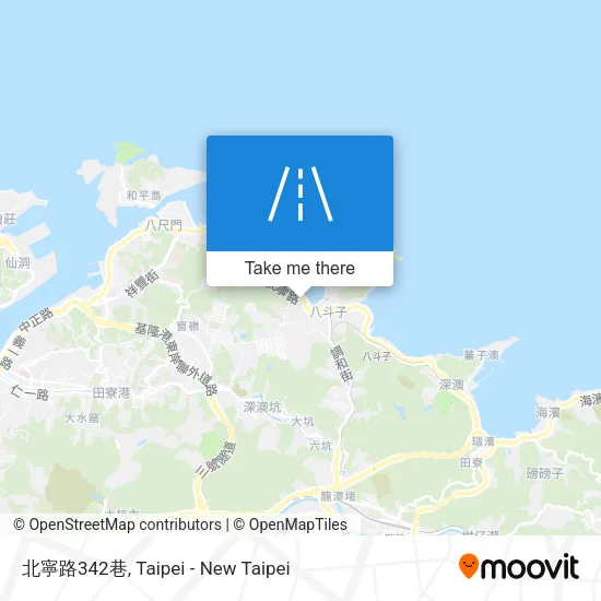 北寧路342巷地圖
