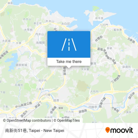 南新街51巷地圖