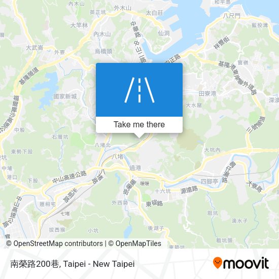 南榮路200巷地圖