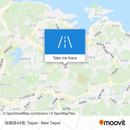 南榮路64巷地圖