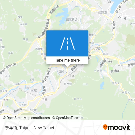崇孝街 map