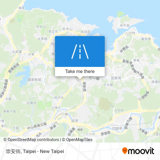 崇安街 map