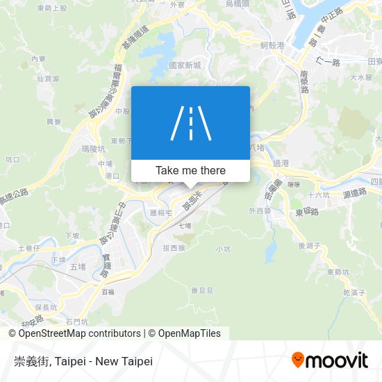 崇義街 map