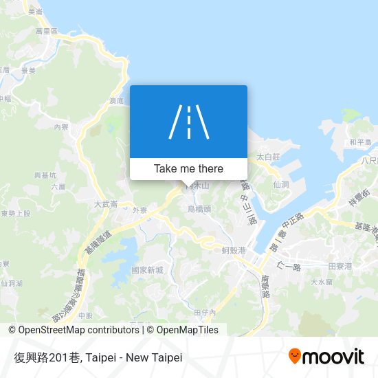 復興路201巷 map