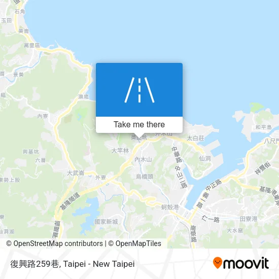 復興路259巷 map