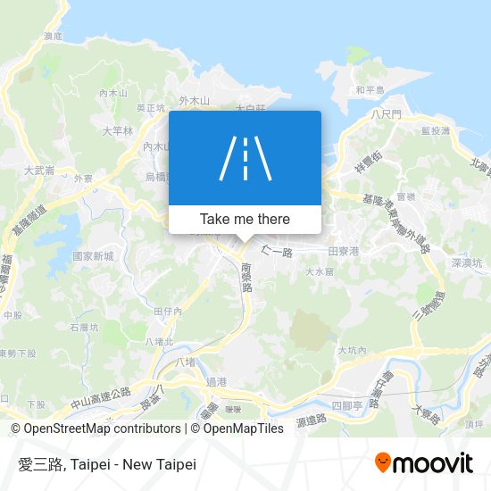 愛三路 map