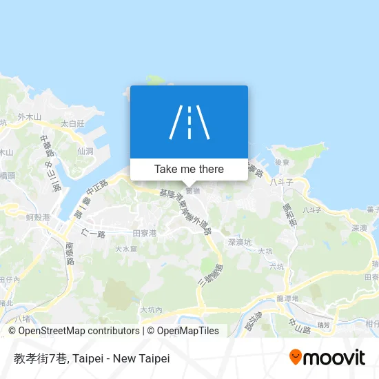教孝街7巷地圖