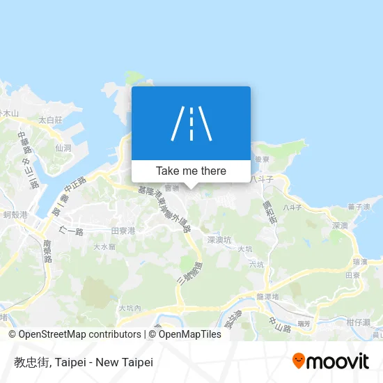 教忠街地圖