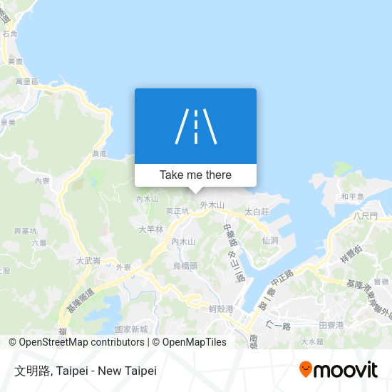 文明路地圖