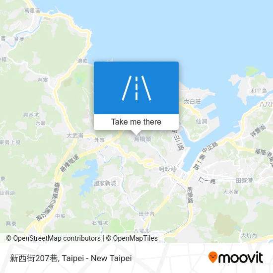 新西街207巷 map