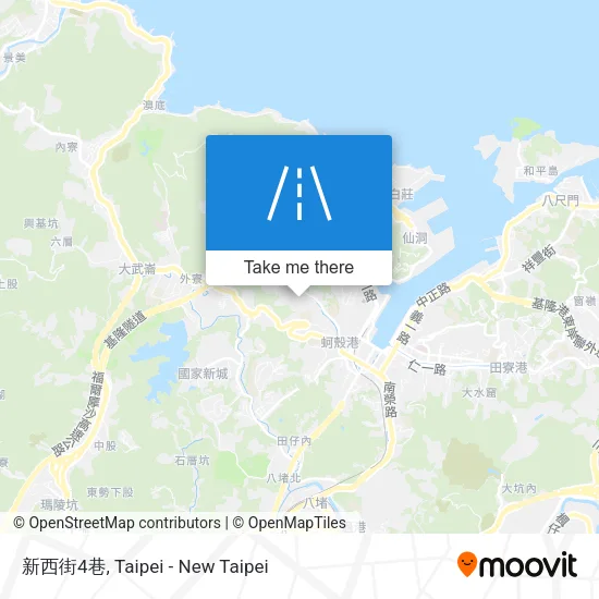 新西街4巷 map