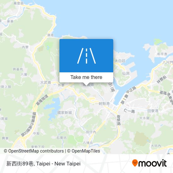 新西街89巷 map