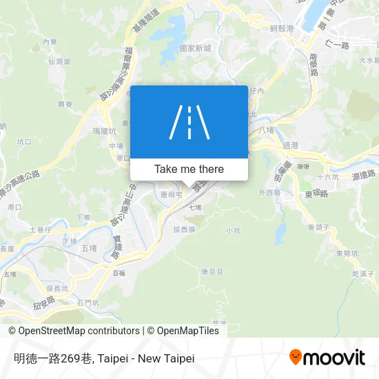 明德一路269巷地圖