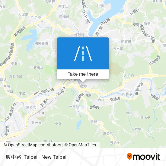 暖中路 map