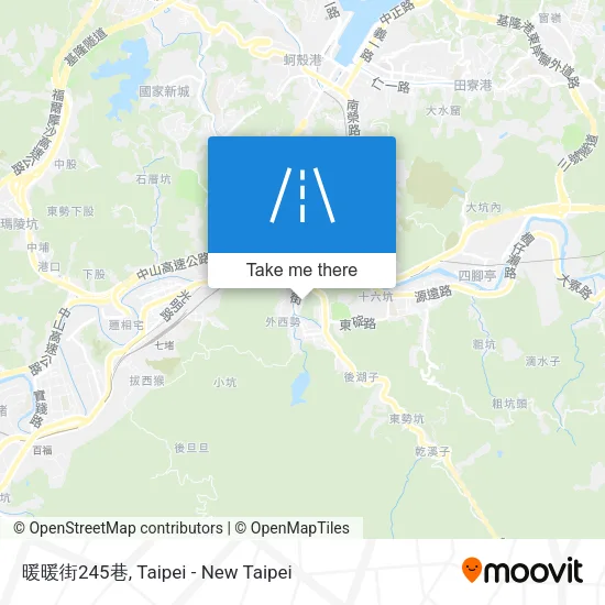 暖暖街245巷地圖
