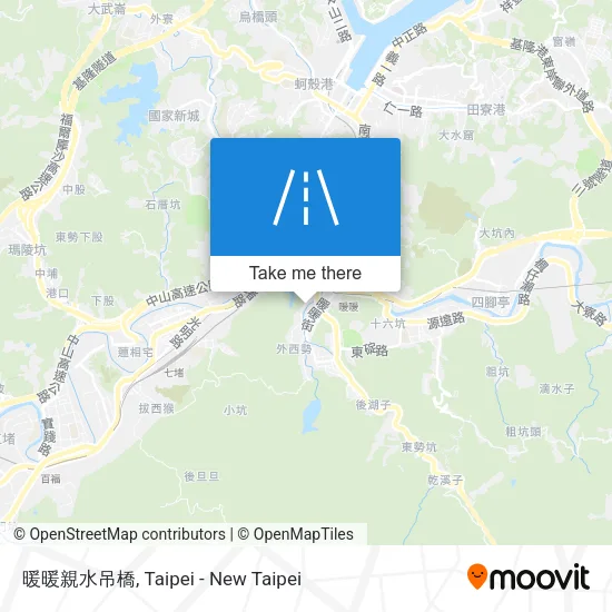 暖暖親水吊橋 map