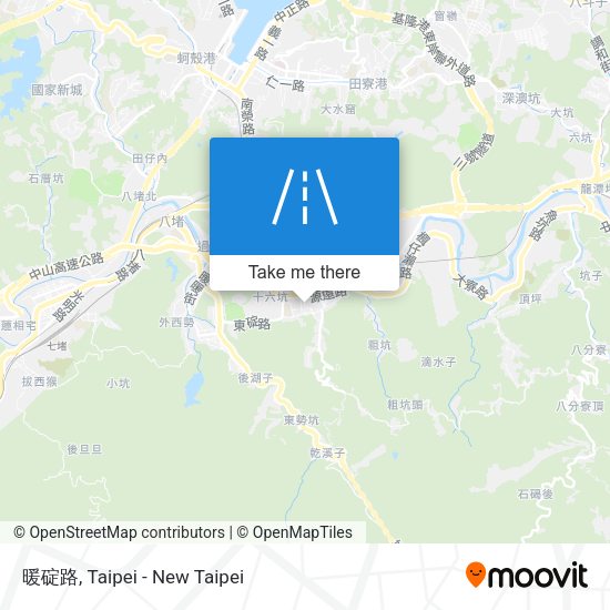 暖碇路地圖