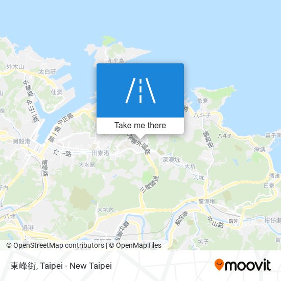 東峰街 map