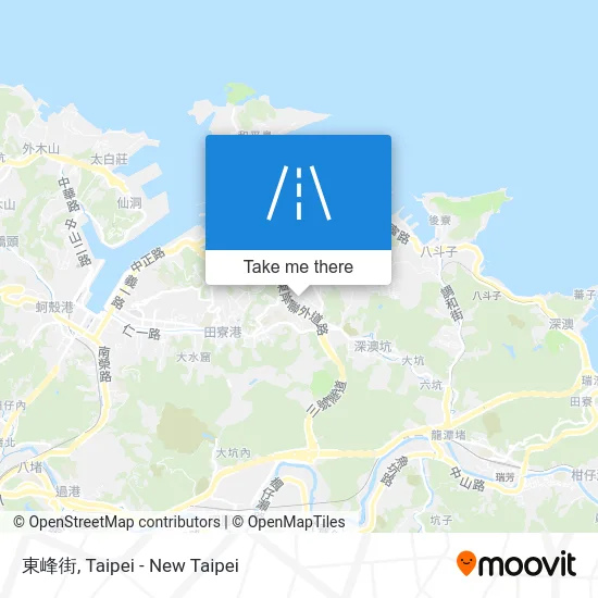 東峰街 map