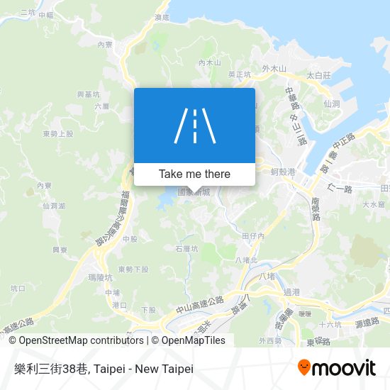 樂利三街38巷地圖
