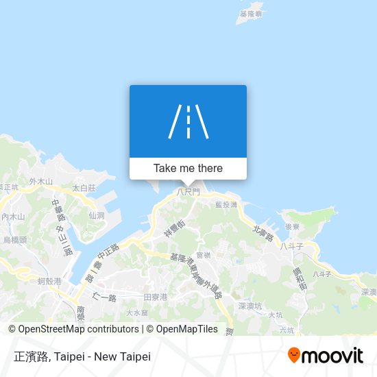 正濱路 map