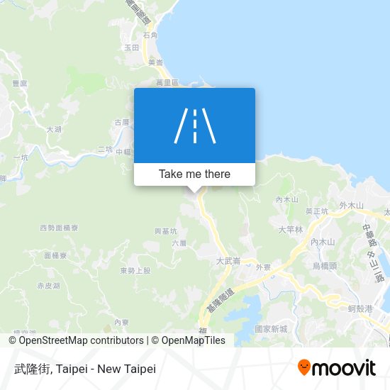 武隆街 map