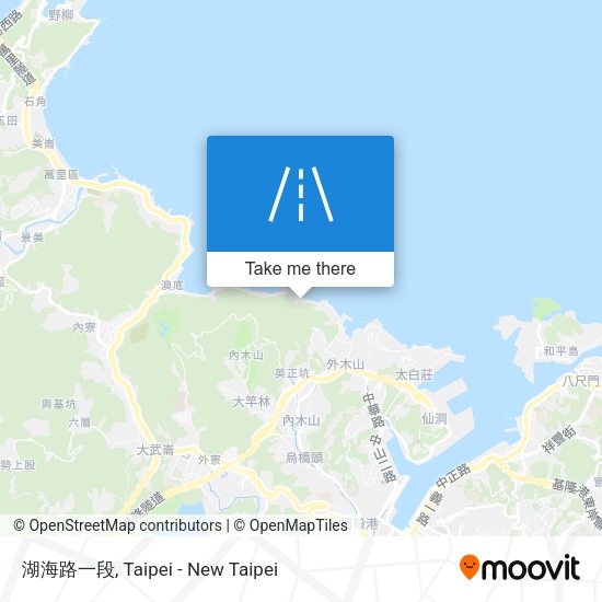湖海路一段 map