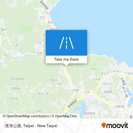 濱海公路 map