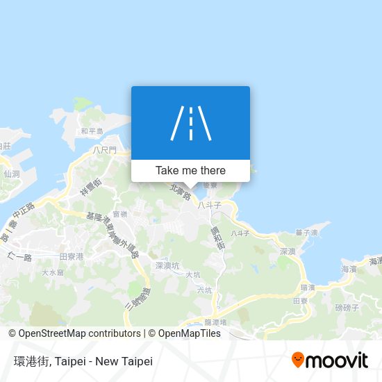 環港街 map