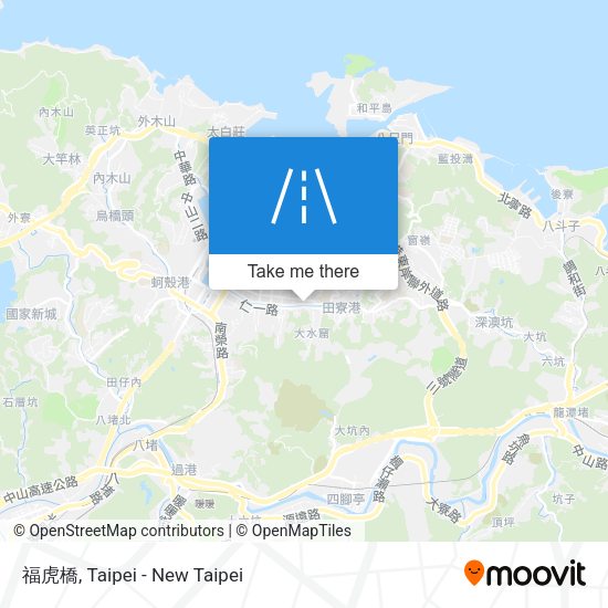 福虎橋地圖