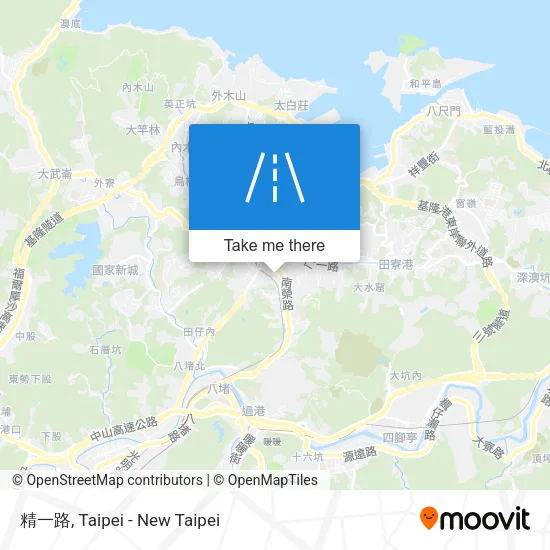 精一路地圖