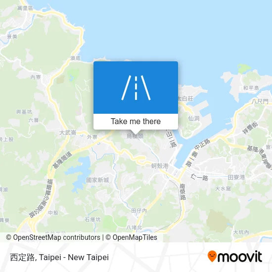 西定路 map
