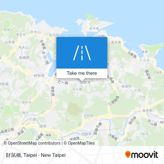 財鼠橋地圖