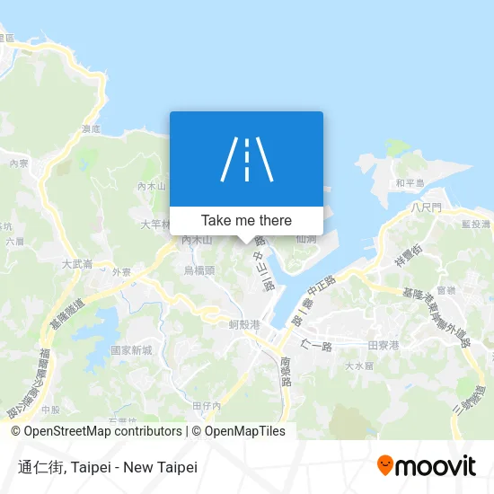 通仁街 map