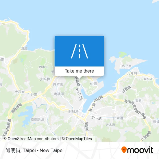 通明街 map