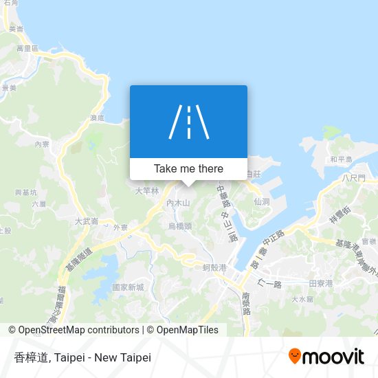 香樟道地圖