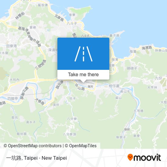 一坑路 map
