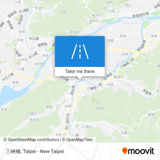 三峽橋 map