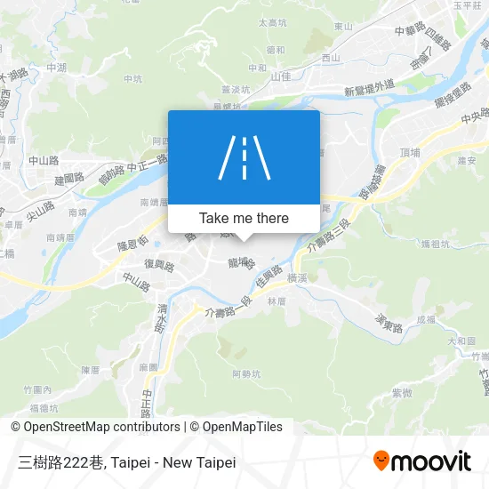 三樹路222巷地圖