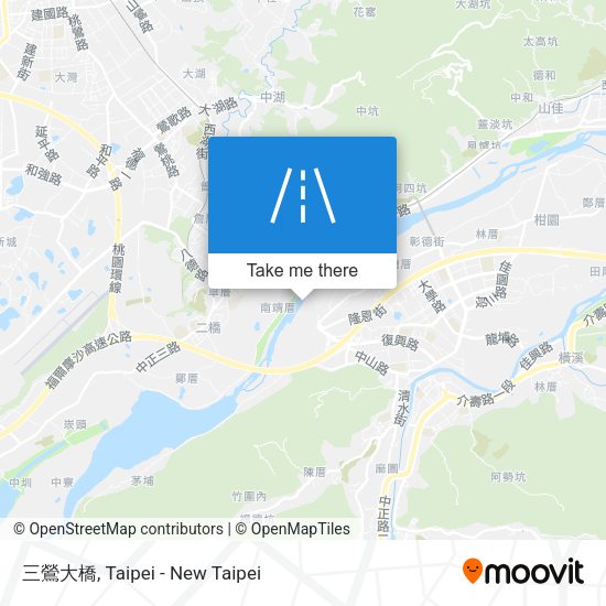 三鶯大橋 map