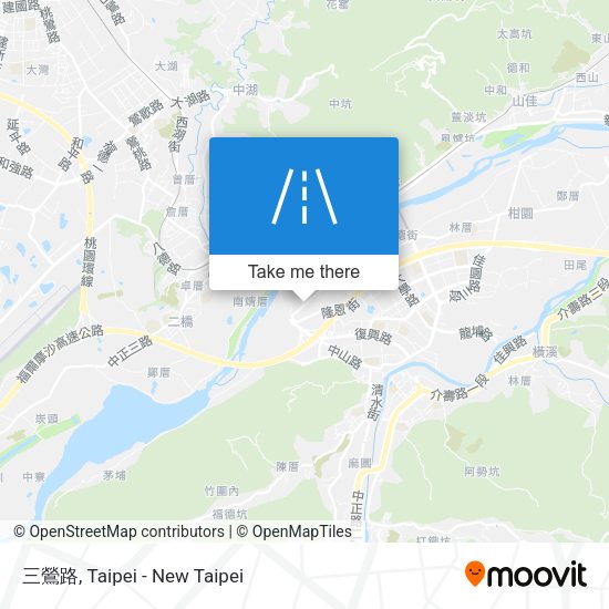 三鶯路地圖
