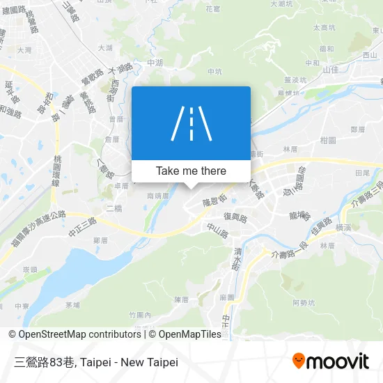 三鶯路83巷 map