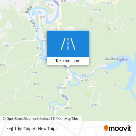 下龜山橋 map