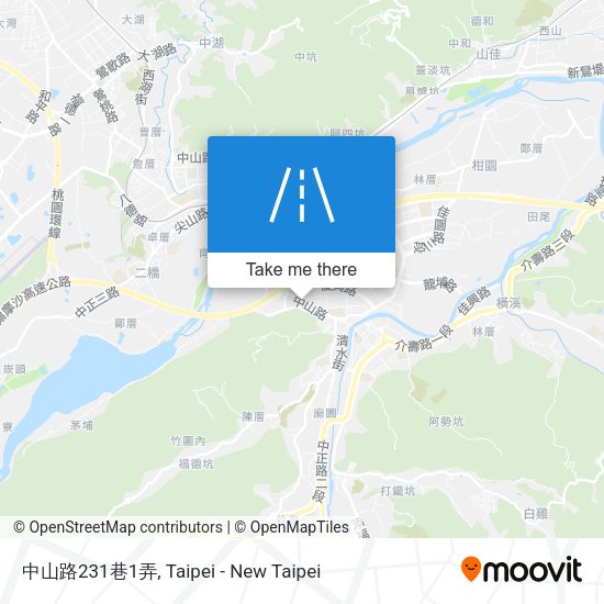 中山路231巷1弄地圖