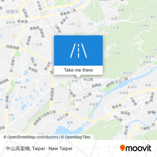 中山高架橋 map