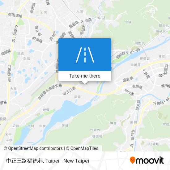 中正三路福德巷 map