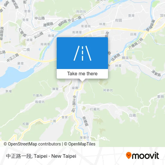 中正路一段 map